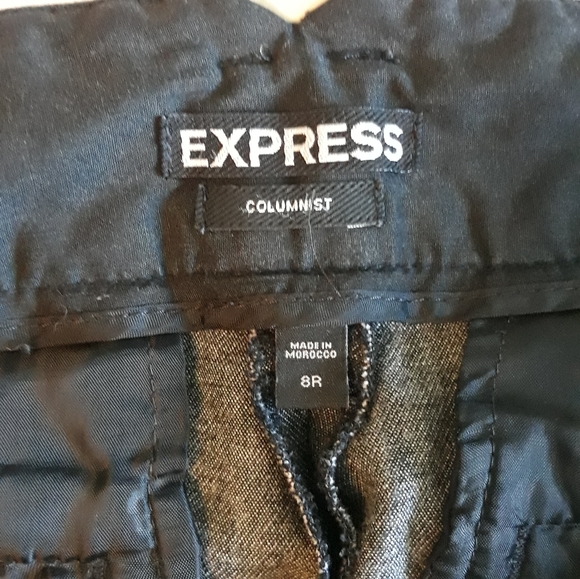 Express Columnist pants size 8R - Picture 2 of 3